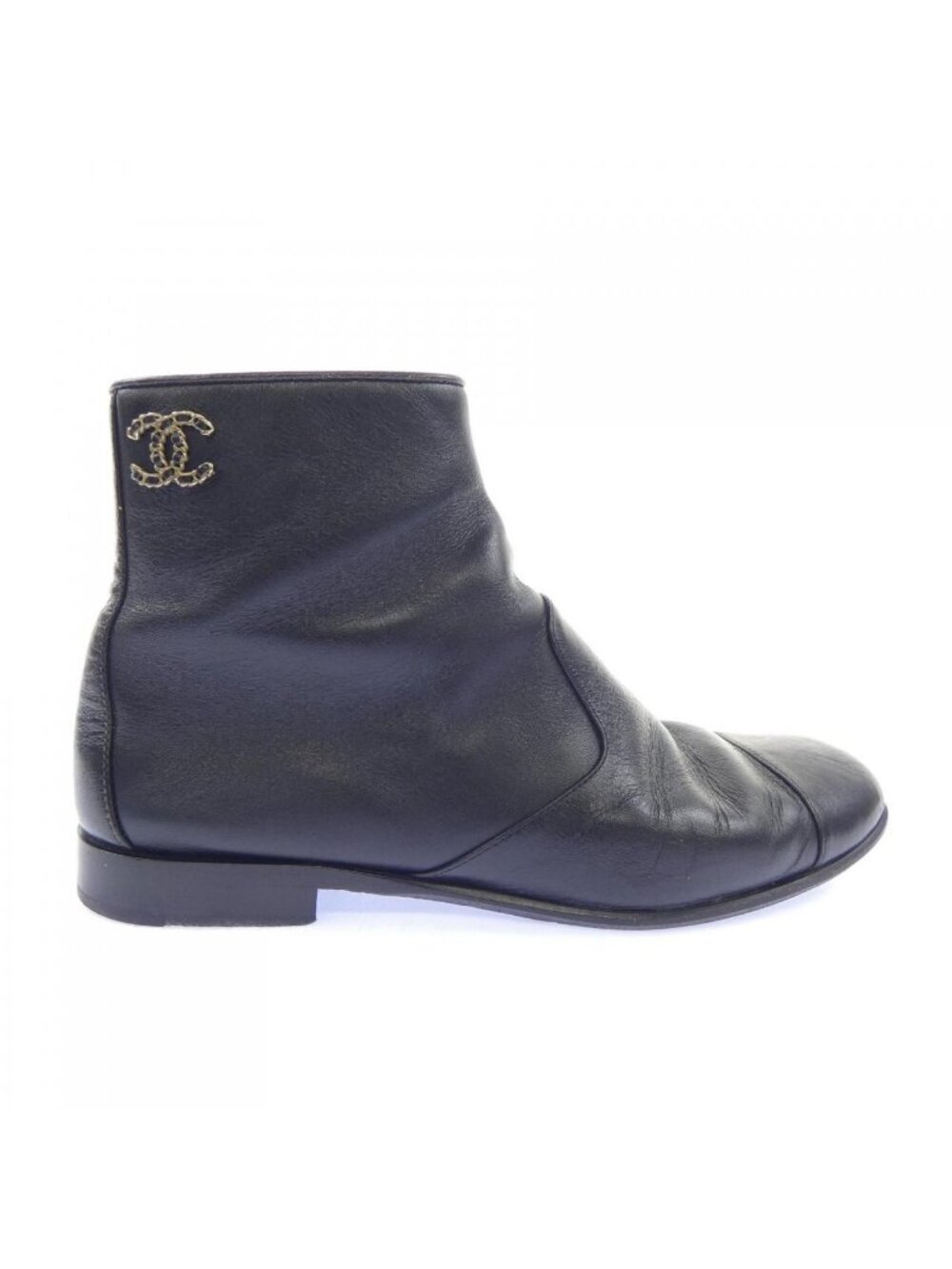 Chanel Ankle Boots Black